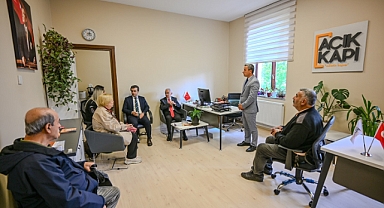 Vali Uğur Turan’dan Açık Kapı Şube Müdürlüğüne Ziyaret