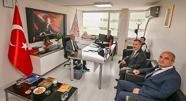 Vali Uğur Turan’dan İl Müdürlüğüne Ziyaret