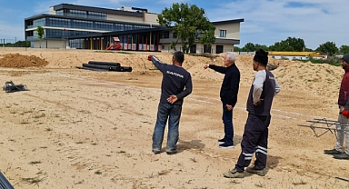 Vali Uğur Turan’dan Kırklareli OSB’de Spor Tesisi İncelemesi