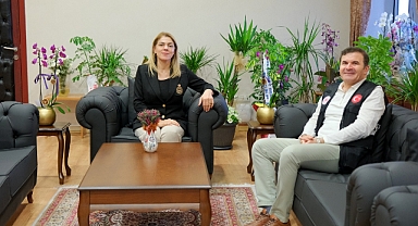 Vali Yardımcısı Tanrıseven’den Rektör Prof. Dr. Ak’a Hayırlı Olsun Ziyareti