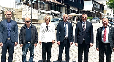 Vize Belediyesi’nden Bulgaristan’a AB Projesi Ziyareti