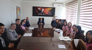 Vize Kaymakamı Kemal Balaban’a Eğitim Ziyareti