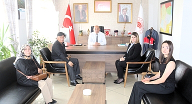 Azmiyle İlham Veren Çiftçi Salim Avcu’dan İl Müdürü Karaca’ya Ziyaret