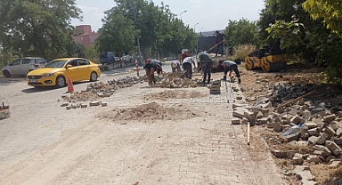 Babaeski'de Su Hattı Sonrası Yol Onarımı Başladı