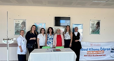 Babaeski Devlet Hastanesi’nde “İdeal Kilonu Öğren, Sağlıklı Yaşa” Standı Açıldı