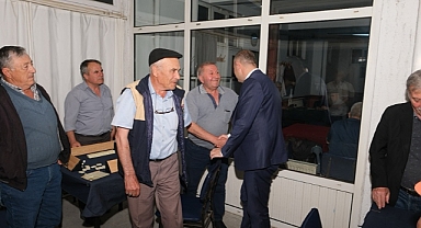 Başkan Derya Bulut’tan Bayramda Kahvehane Ziyaretleri