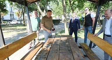 Başkan Derya Bulut’tan Temel Reis Parkı’na Yakın Takip