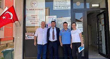 Başkan Fırat Yayla'dan Aile Sağlığı Merkezine Hayırlı Olsun Ziyareti