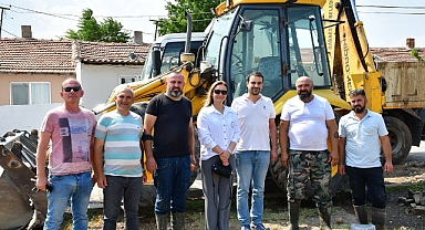 Başkan Vekili Dizman'dan Su İşleri Ekiplerine Moral Ziyareti