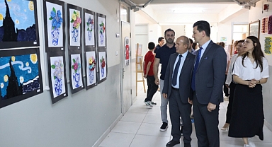 Büyükkarıştıran’da Öğrencilerden Sanat ve Kitapla Dolu Etkinlik