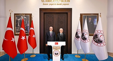 Çanakkale Valisi Toraman'dan Vali Turan'a Ziyaret 