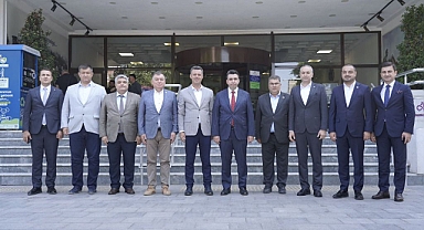 Çorlu Kaymakamı Murat Eren`den Çorlu Belediyesine Veda Ziyareti