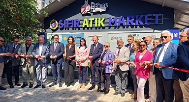 Edirne’de Sıfır Atık Market Açıldı: Türkiye’ye Örnek Olacak Bir Model