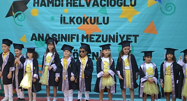 Hamdi Helvacıoğlu İlkokulu’nda Anasınıfı Mezuniyet Heyecanı