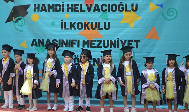 Hamdi Helvacıoğlu İlkokulu’nda Anasınıfı Mezuniyet Heyecanı