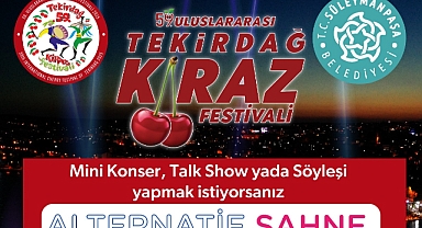 Kiraz Festivali’nde Yerel Sanatçılara Alternatif Sahne Sürprizi