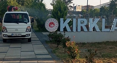 Kırklareli Belediyesi'nden Yazlık İlaçlama Seferberliği