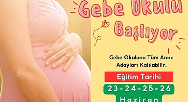 Kırklareli Gebe Okulu'nda Haziran Eğitimleri Başlıyor