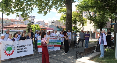 Kırklareli'nde Emekliler Yoksulluğa Karşı Ses Yükseltti