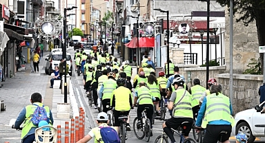 Kırklareli’nde Yeşilay Bisiklet Turu’na Yoğun İlgi