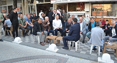 Kırklareli Protokolü Bayram Namazında Halkla Buluştu