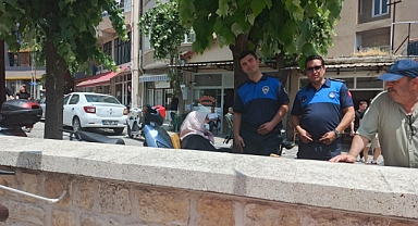 Kırklareli Zabıtasından Seyyar ve Dilencilere Uyarılı Denetim