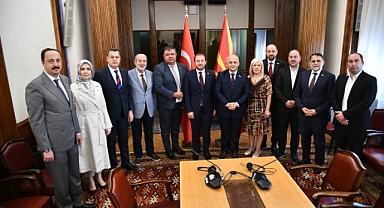 TBMM Dostluk Grubu Kuzey Makedonya’ya Resmi Ziyarette Bulundu