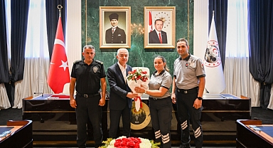 Vali Turan'dan Özel Güvenlik Görevlilerine Teşekkür 