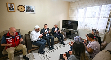 Vali Uğur Turan’dan Ailelere Taziye Ziyareti