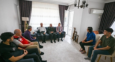 Vali Uğur Turan'dan Gazilere Bayram Ziyareti