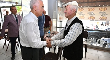 Vali Uğur Turan’dan Karacaibrahim Mahallesi’ne Bayram Ziyareti