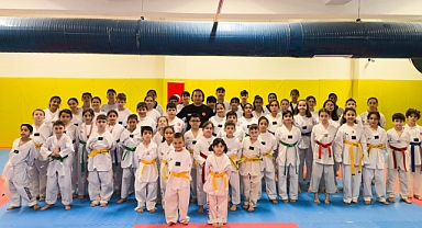 Yamaner Spor Kulübü’nde Kuşak Terfi Heyecanı Yaşandı