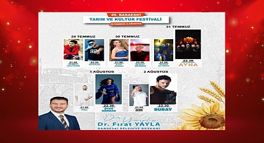 49. Babaeski Tarım ve Kültür Festivali Başlıyor