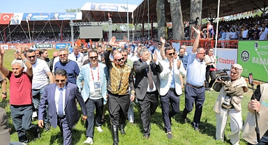 665. Kırkpınar Yağlı Güreşleri’nin Ağası Yeniden Ufuk Özünlü Oldu