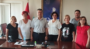 ADD Babaeski Şubesi’nden Kaymakam Tamer Orhan’a Ziyaret