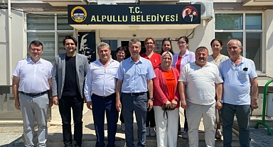 Alpullu Belediye Başkanı Orhan Saltık’a Protokol Ziyareti