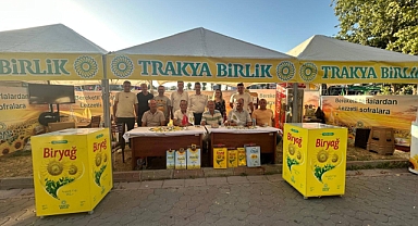 Ayçiçek Tarımının Güçlü Temsilcisi Festivalde Stant Açtı