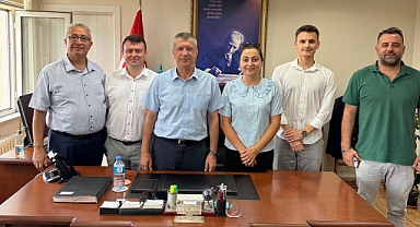 Babaeski Kent Konseyi’nden Kaymakam Tamer Orhan’a Ziyaret