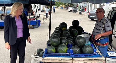 Başkan Çevikbaş'tan Pazar Esnafına Ziyaret 