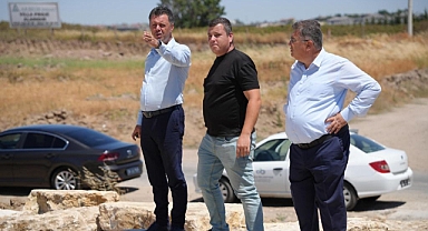 Başkan Sarıkurt Selfie Parktaki Çalışmaları İnceledi