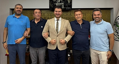 Başkan Yayla'ya İş Dünyasından Ziyaret 