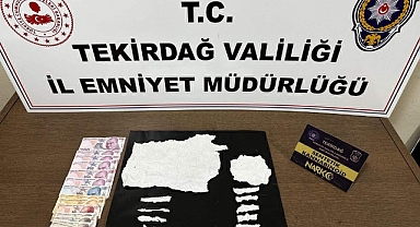 Çorlu'da uyuşturucu operasyonunda 3 tutuklama