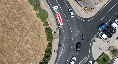 Emlak Konutları Köprüsünde Şimdi de Kaldırımlar ve Aydınlatmalar Yenileniyor	