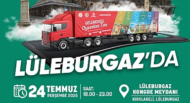Geleneksel Oyunlar Tırı Lüleburgaz'da Şenlik Rüzgârı Estirecek