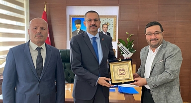 İl Müftüsü'nden Kaymakam Özderin'e Hayırlı Olsun Ziyareti
