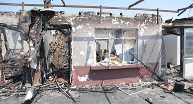 Karayusuf Köyü’nde Korkutan Yangın