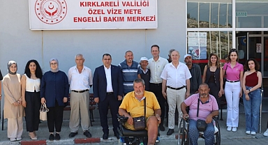 Kaymakam Balaban'dan Engelli Bakımevine Anlamlı Ziyaret