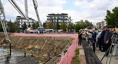 Lüleburgaz'da Kazım Şen Ortaokulu'nun Temeli Atıldı