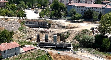 Lüleburgaz Deresi Üzerine Yapılan Yeni Köprülerden İlki Tamamlandı