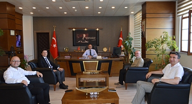 Lüleburgaz MYO'dan Kaymakam Kemal Yıldız’a Hayırlı Olsun Ziyareti